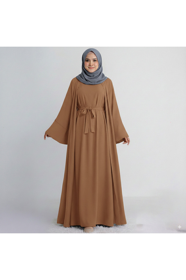 Women's Dress & Cardigan Set