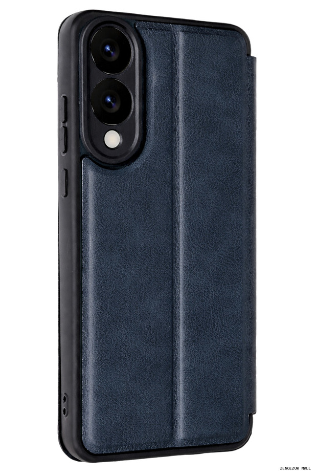 Zngzrmll Galaxy S25 Edge Flip Cover (195850) - Navy Blue