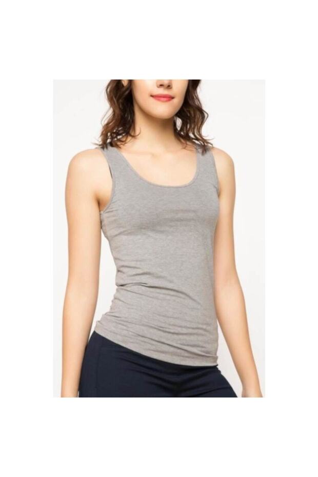 Tutku-Tutku Ribana Wide Strap Tank Top