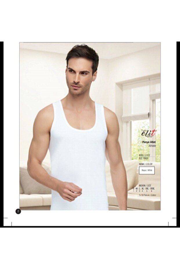 Tutku-Elit Men's Singlet 6 Pieces
