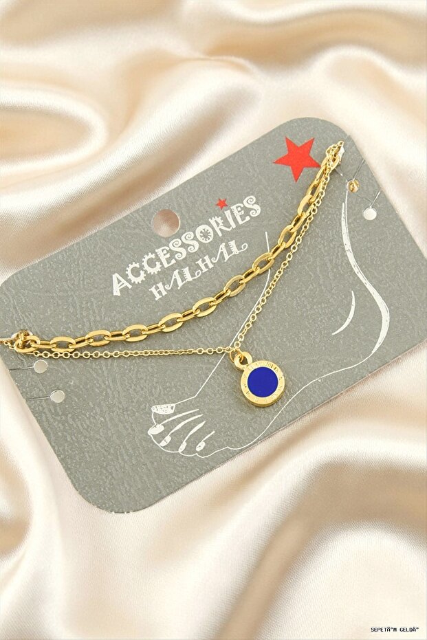 Spt-Gld Double Irli (232855) Anklet Yellow