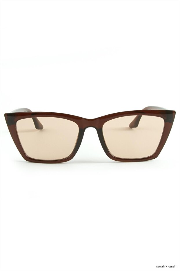 Spt-Gld Square Frame Sunglasses (231053) Brown