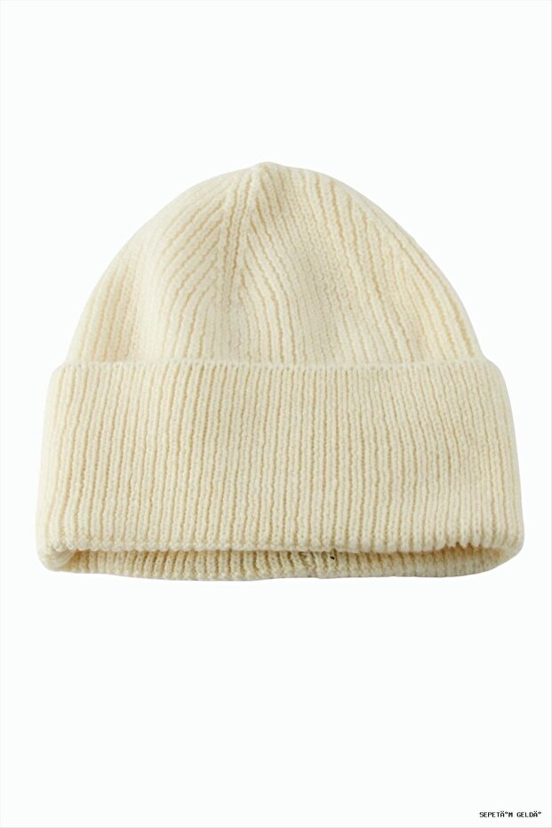 Spt-Gld Folded (233301) Beanie Cream