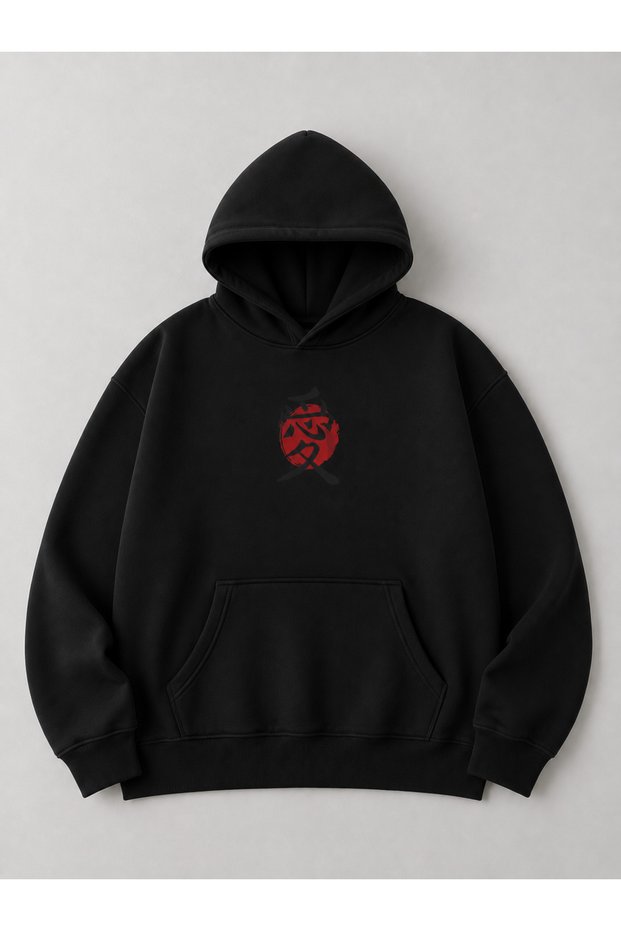 Unisex Hooded Sweatshirt with Kangaroo Pocket, Oversize Comfortable Fit, Daily Sports Stylish Sweatshirt