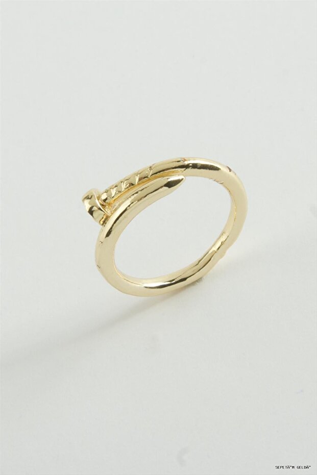 Spt-Gld Nails Metal (04616) Ring Yellow