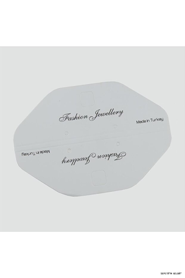 Spt-Gld Oval Pendant (10457) Card White