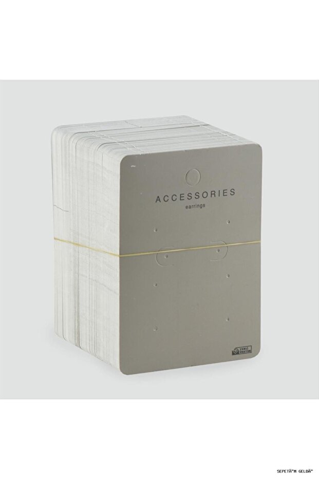 Spt-Gld Earrings (10505) Card Gray