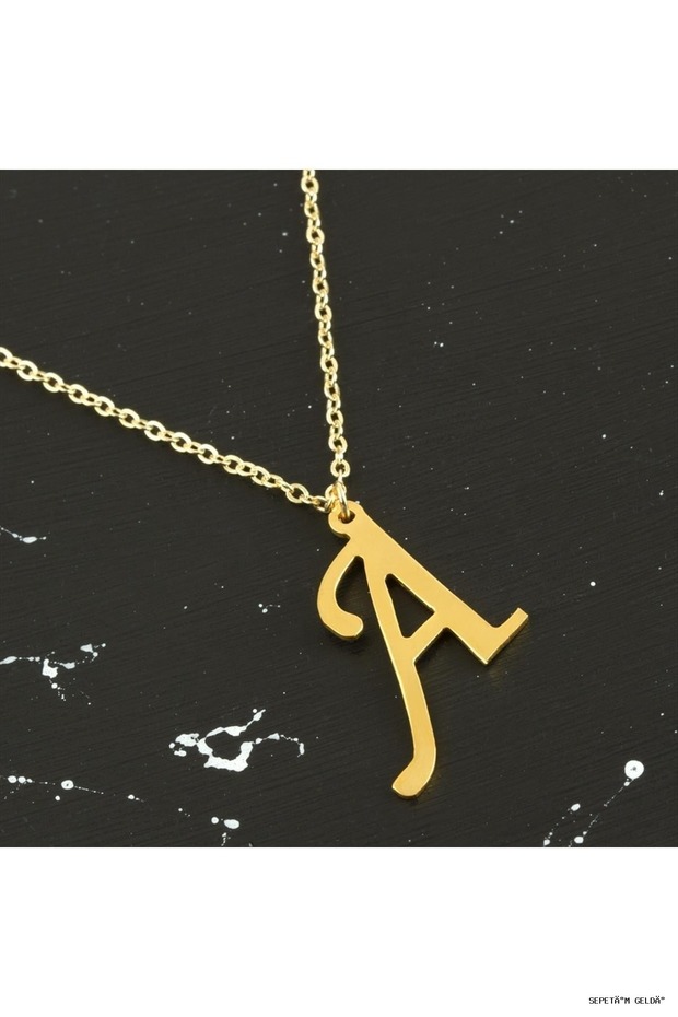 Spt-Gld Solid Brass (05055) Letter Pendant