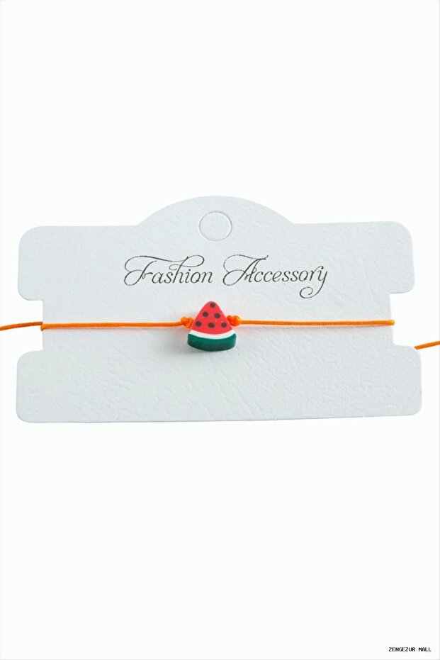 Zngzrmll Watermelon Rope (24812) Bracelet Orange