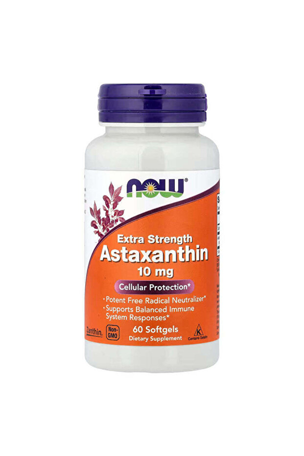 Astaxanthin Antioxidants Immune System 10 Mg 60 Softgels
