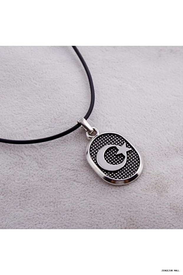 Zngzrmll Moon Star Pendant (42901) Silver Color