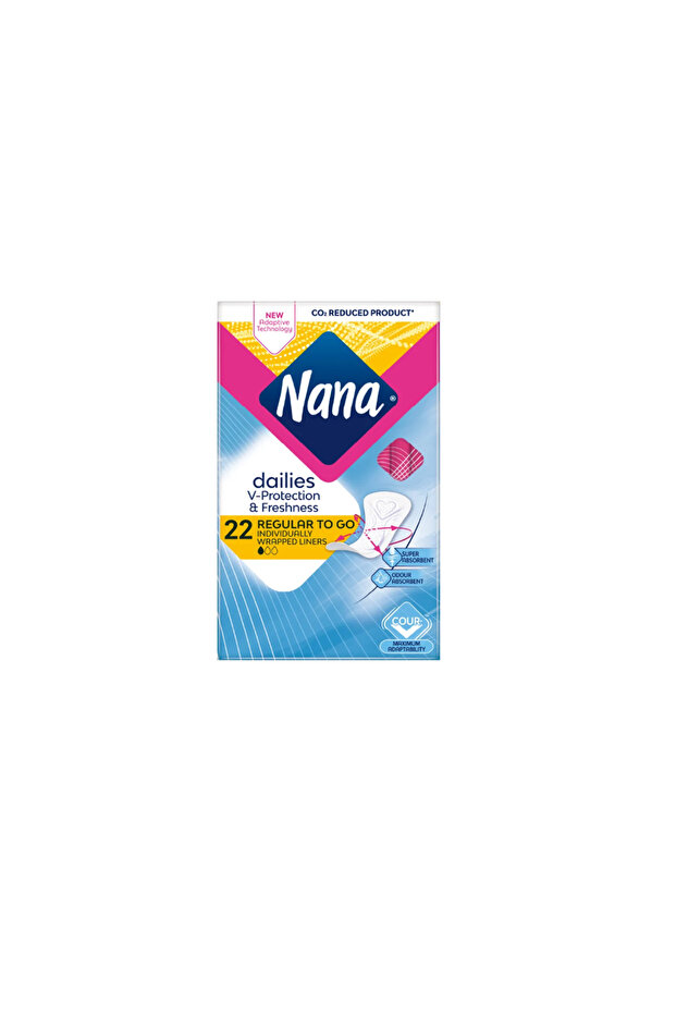 Panty Liners Normal Wrapped (22pcs) x6
