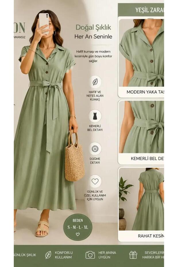 Midi elbise 👗