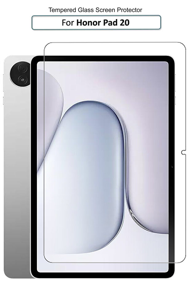 Honor Pad 20 - واقي شاشة من الزجاج المقوى الفاخر