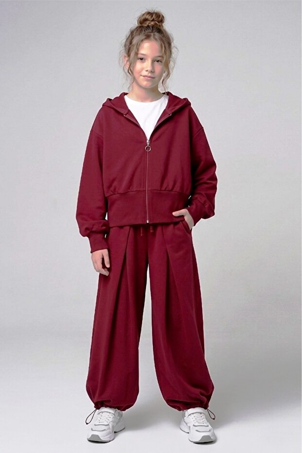 Girls' Tracksuit Set 26Kdmb9986