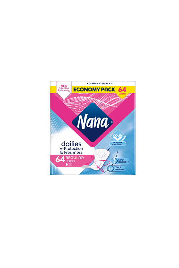 Panty Liners Duo Normal (64pcs) x3