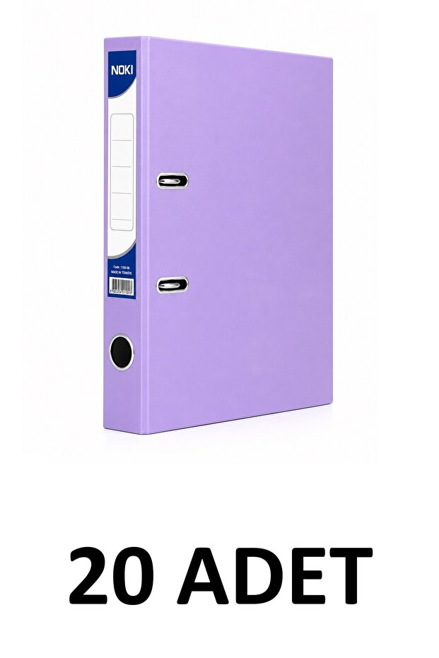 20 Narrow Plastic Folders A4 Folders