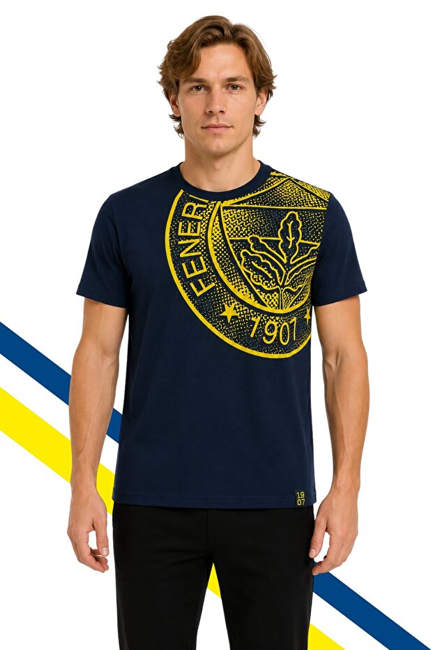 Men's Tribun Halftone Logo Tshirt