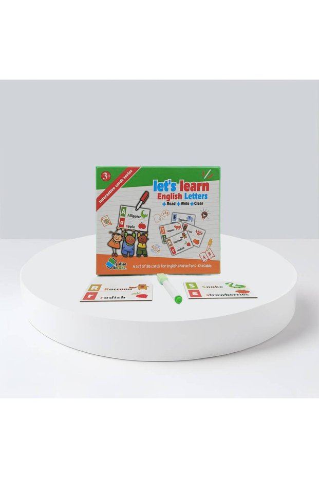 Letter Cards الانجليزية Write and Erase