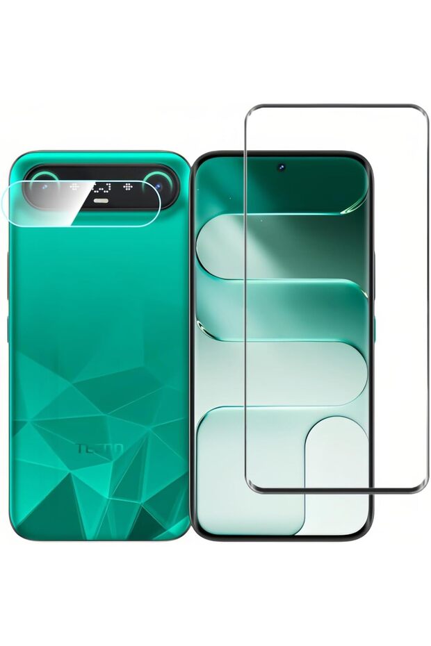 Tecno Camon Slim 5g Compatible Fingerprint Activated Nano Glass Screen Protector, 9H Hardness Protective Glass