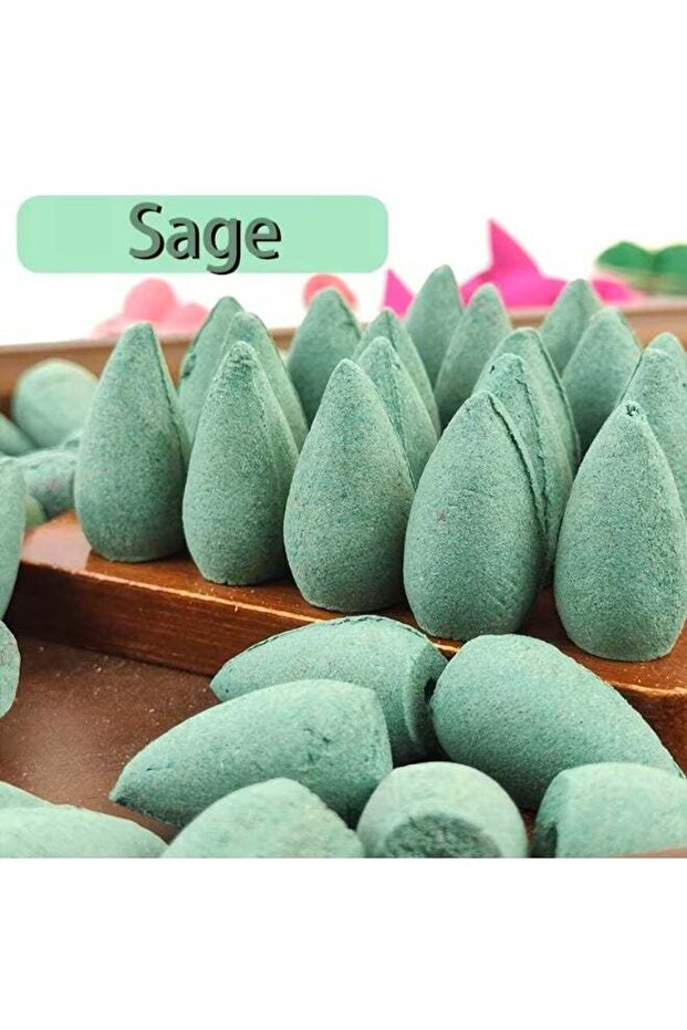 Premium Backflow Incense Cones (148-Piece Mega Bundle) – All-Natural Long Lasting Waterfall Incense Cones for Relaxation, Home Fragrance & Meditation. (Sage-148 Cones)