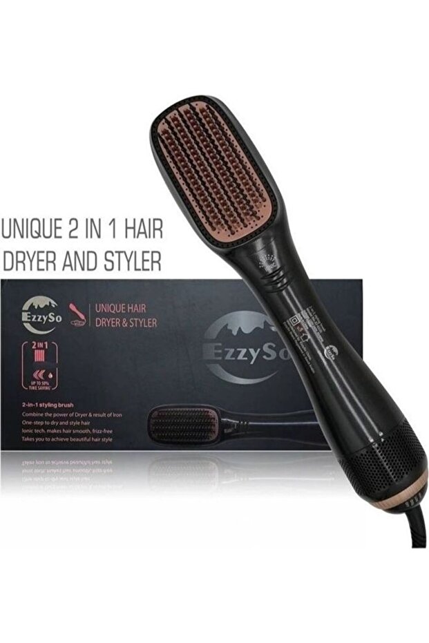 Hair Styling Brush Dryer Combs Black 43.5x21x8.5cm