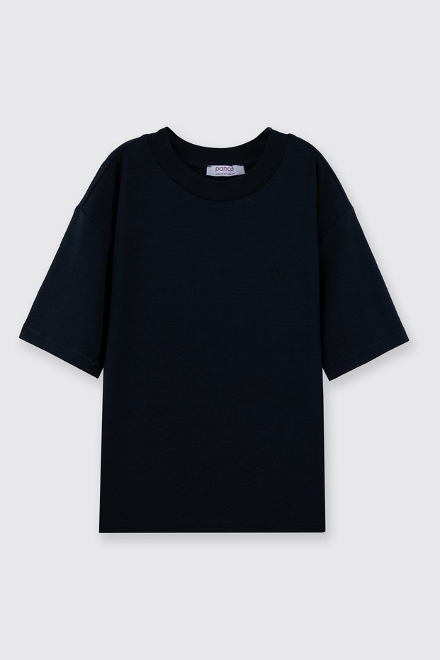 Unisex Children's Navy Blue Short Sleeve T-Shirt