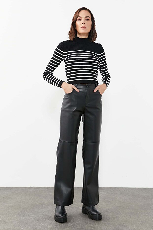 Leather pants