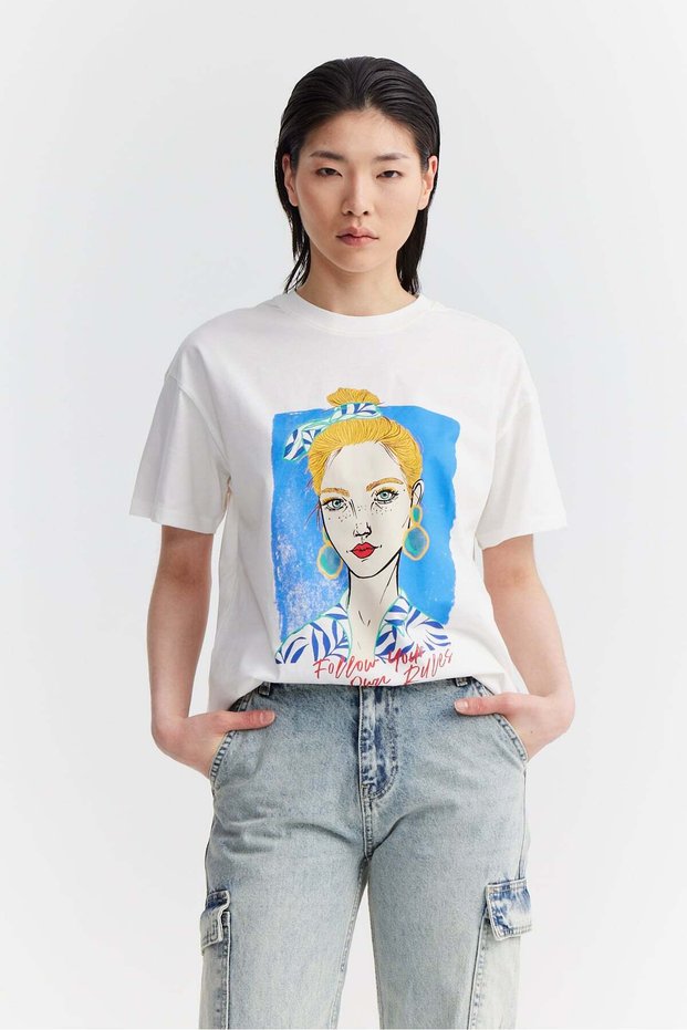 Women's Printed T-shirt
