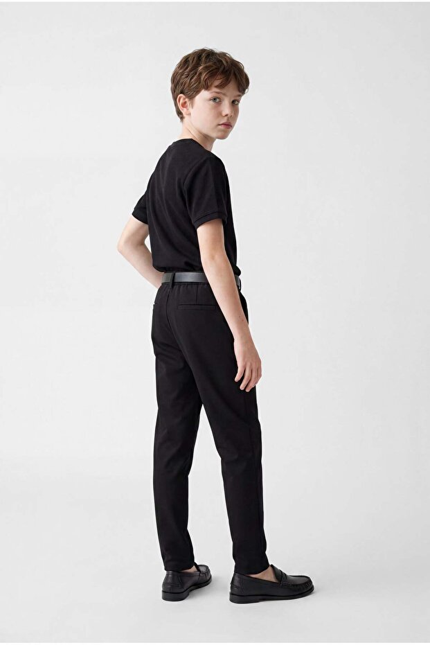 Boy's Elastic Waist Jogger Pants