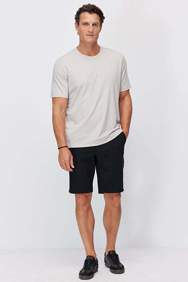 Men's Jogger Shorts with Elastic Waistband