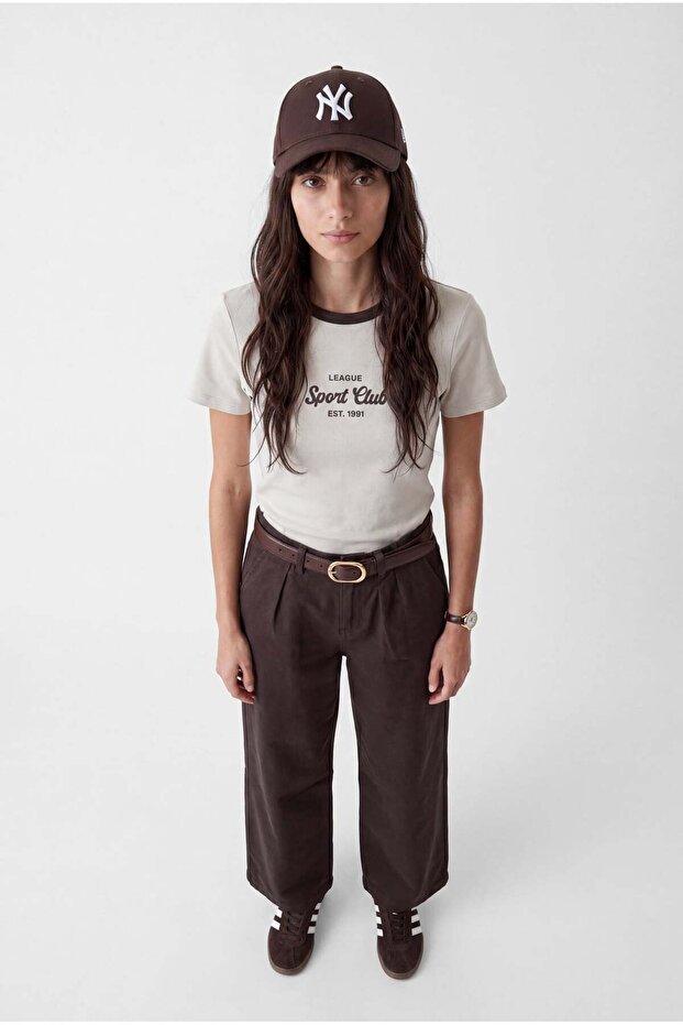 Women's Pleated Wide Leg Trousers