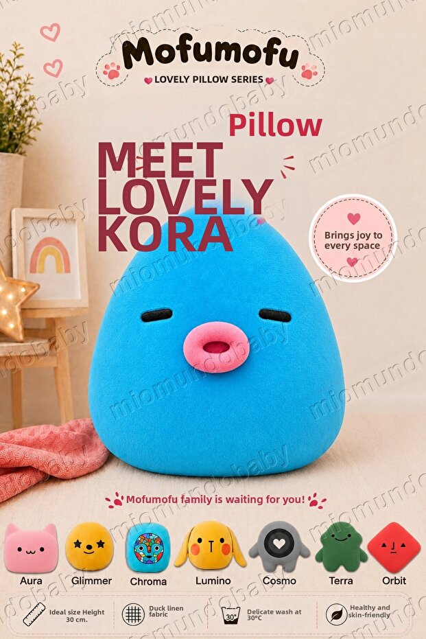 Harmony Yarenler Seti Kora | Multifunctional Soft Children's Pillow | Sleep and Playmate