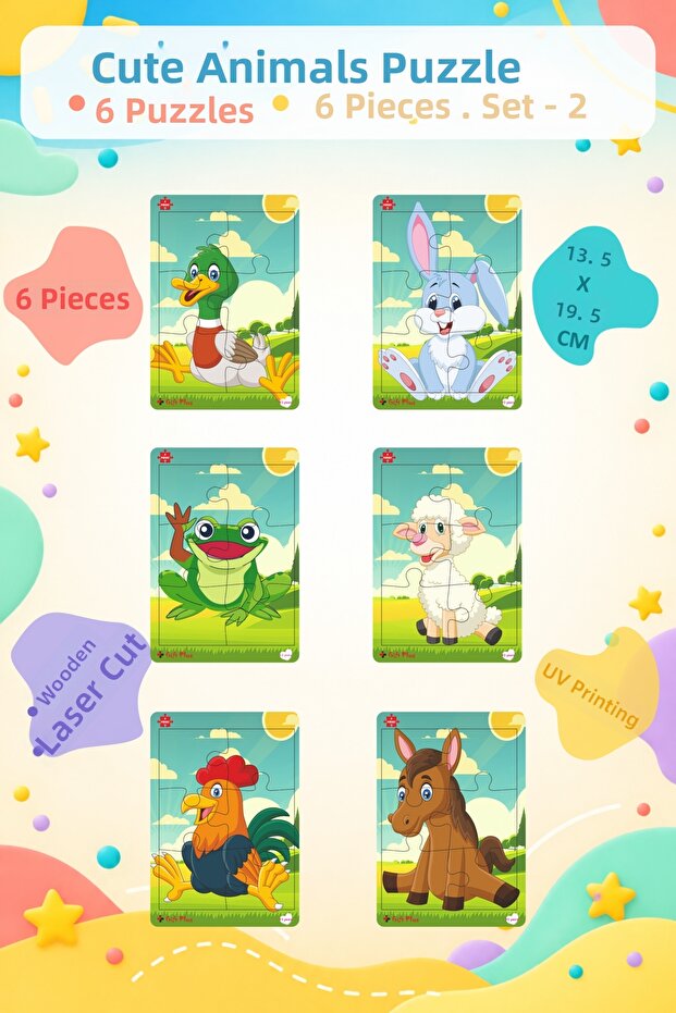 Kids Puzzle & Jigsaw - 6