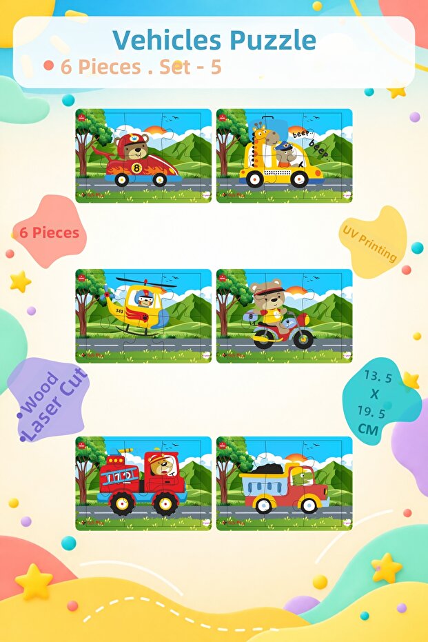 Kids Puzzle & Jigsaw - 6