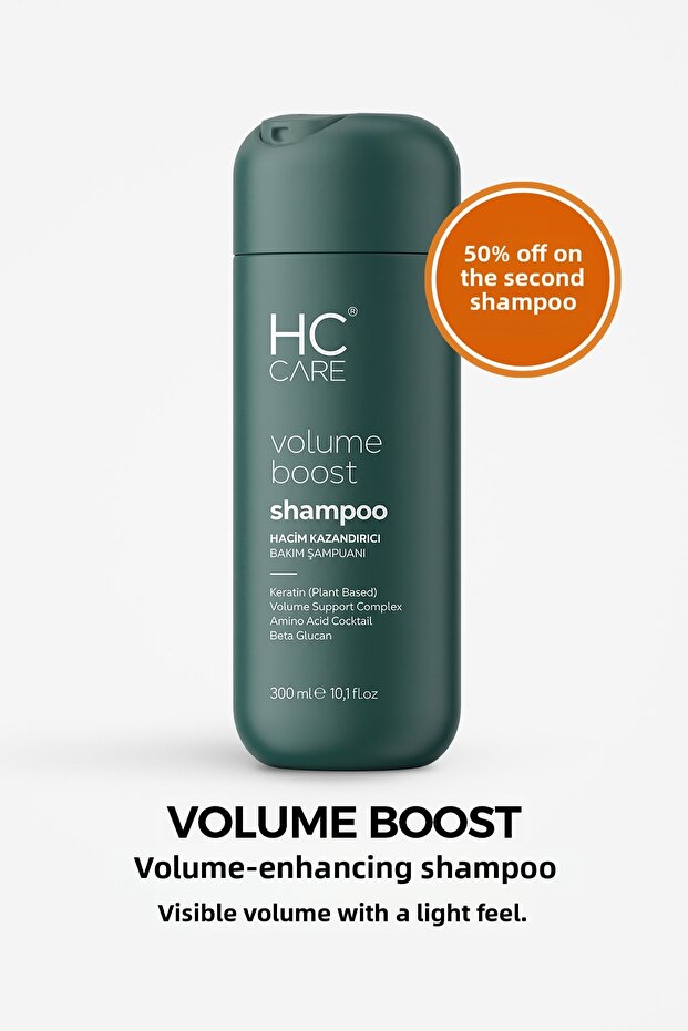 Volume Boost Volume Shampoo for Fine Hair