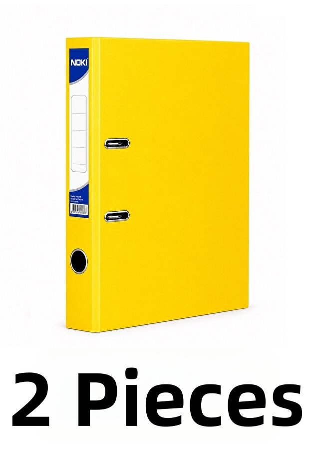 2 Narrow Plastic Folders A4 Folders