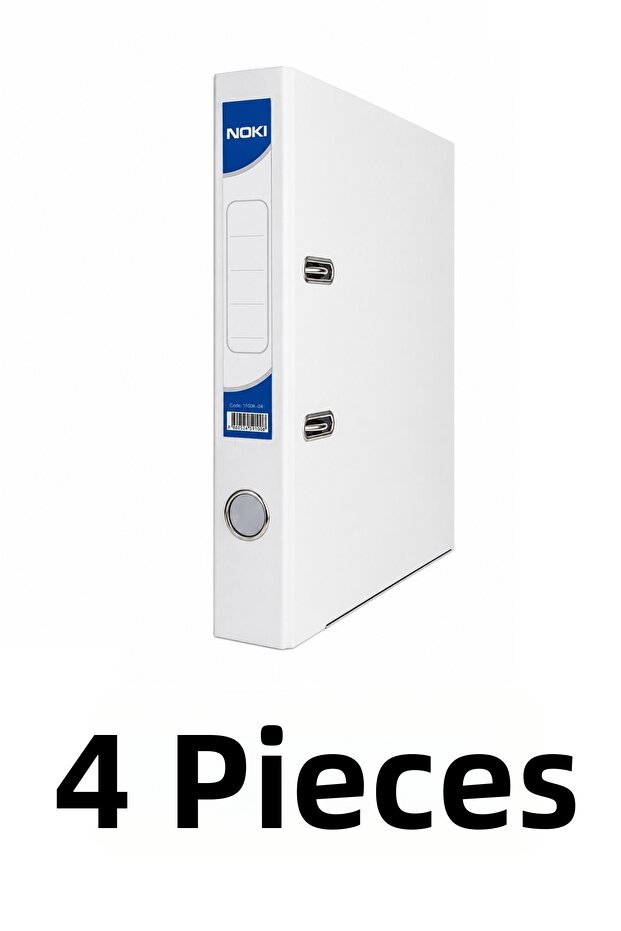 4 Narrow Plastic Folders A4 Folders