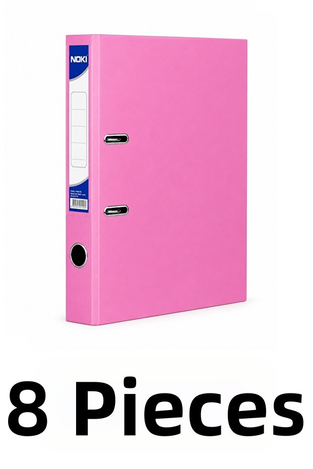 8 Pieces Narrow Plastic Folder A4 Folder