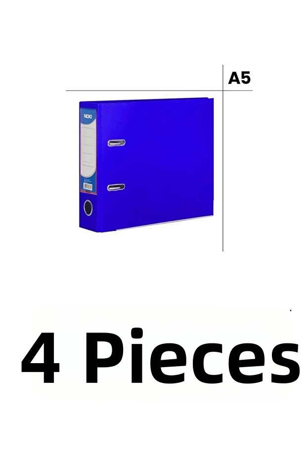 4 Pieces Telegraph A5 Plastic Folder Wide Telegraph Folder