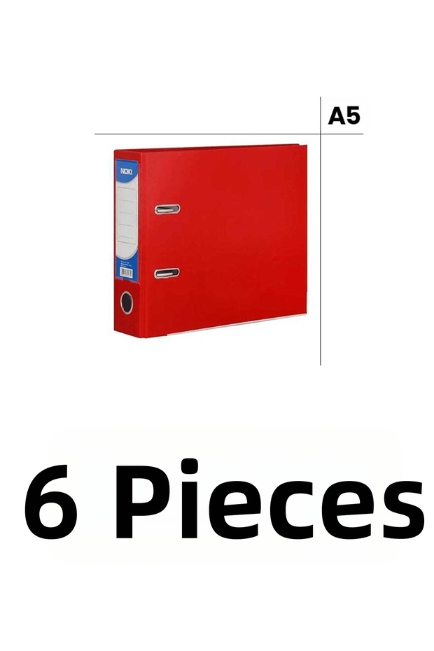 6 Pieces Telegraph A5 Plastic Folder Wide Telegraph Folder