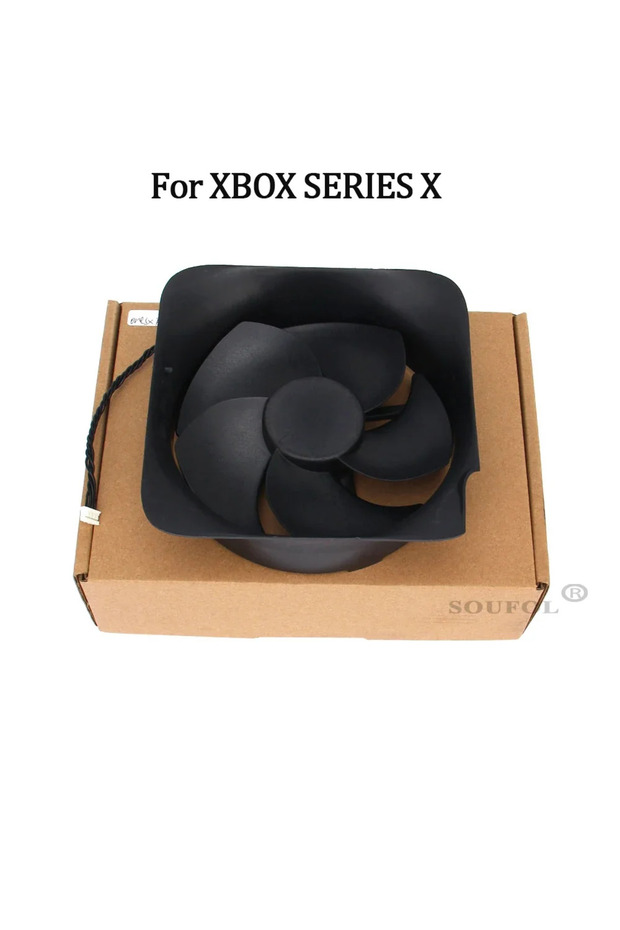 For Xbox Series X Original For XBOX Series X S Cooling Fan 4 Pin Heat Sink Cooler Inner Fan Cooling