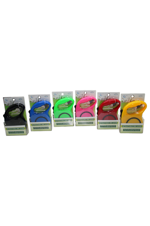 5Mt Dog Collar Roller Retractable Dog Leash Pet Shop Bx40