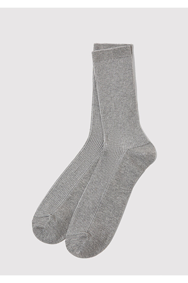 Gray Socket Socks 0912190-12685