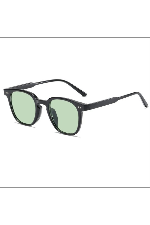green New Vintage Square Sunglasses Women Men Luxury Brand Small Round Sun Glasses Female Small Eyew