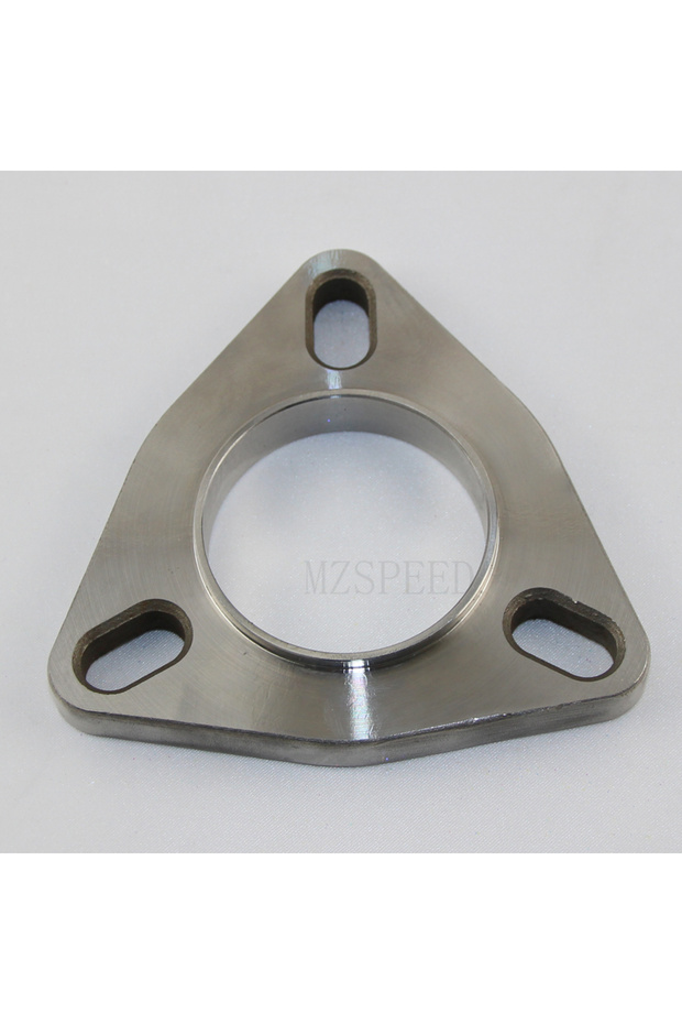 2 inch 304 Stainless steel flange universal 51mm welded 3-hole movable flange Used for automobile ex
