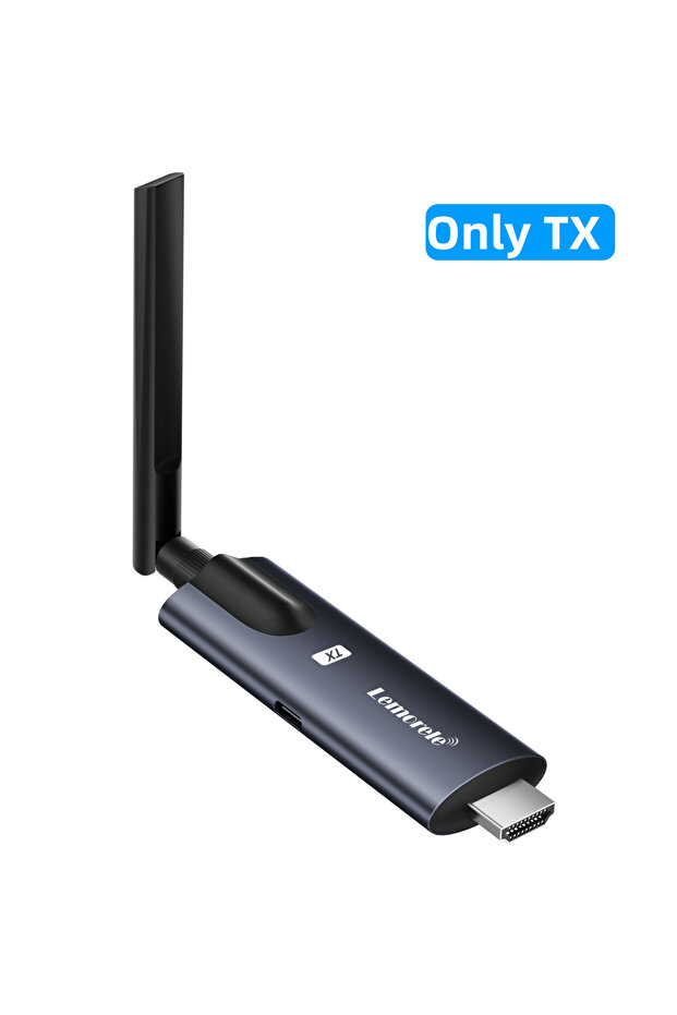 Only TX Lemorele 5G 200M Wireless HDMI Transmitter and Receiver Meeting Bluetooth Transmitter Audio
