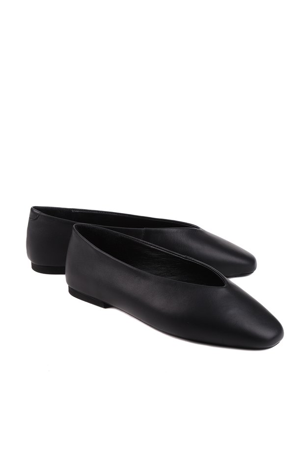 Chara Genuine Leather Women's Ballerinas Stylish Daily Comfortable Classic Shoes