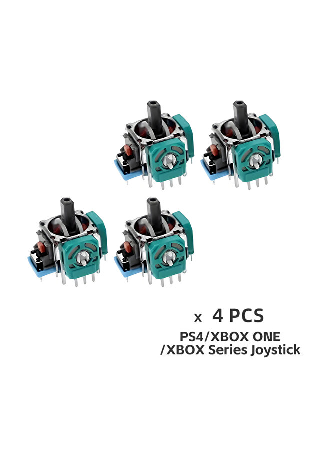 4 PCS 3D Replacement Analog Joystick Thumbstick Module for Xbox One Controller Repair Parts