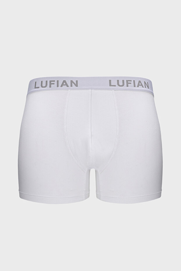 Darcy Men's Cotton Boxer White